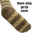 thumbnail image 2 of Debra Weitzner Mens Non Skid Grip Warm Fuzzy Socks 6 Pairs Ultra Soft, 2 of 2