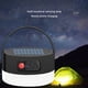 thumbnail image 5 of Naiovety Lámpara solar para tienda de campaña, recargable, para senderismo, pesca, linterna de emergencia, resistente al agua, luz ajustable, banco de carpas Naiovety OD029128-00B, 5 of 6
