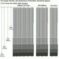 thumbnail image 2 of Tony's Colllection 2 Panels Solid Thermal Insulated Grommet Blackout Curtains/Drapes for Bedroom Window, 2 of 11