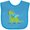 Turquoise, variant on Inktastic Dragon for Kids Boys or Girls Baby Bib