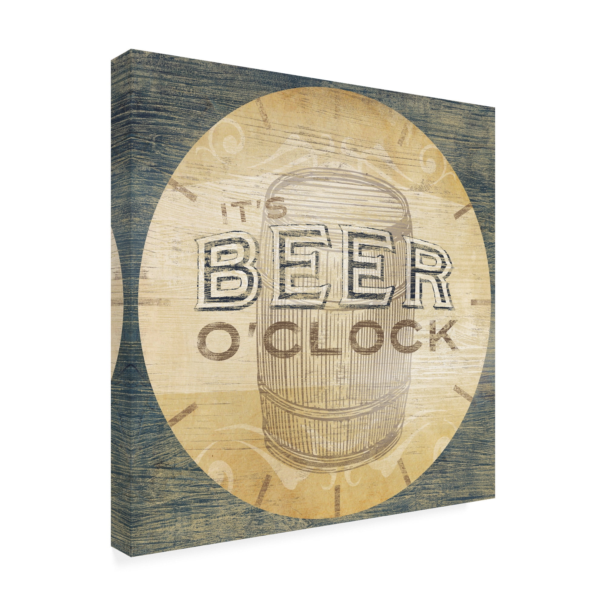 Trademark Fine Art 'Beverage O'Clock III' Canvas Art by June Erica Vess