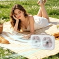 thumbnail image 6 of Lenkho Double-Head Portable Hanging Fan, Rechargeable Desktop Fan with Handle, Ultra Quiet Personal Cooling Fan, Suitable for Office, Camping, Home and Outdoor Use, 6 of 6