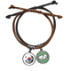 thumbnail image 1 of Copa Mundial de fútbol de bandera nacional de Corea Pulsera Cuerda Mano Cadena Cuero Dinero Pulsera Unbranded M, 1 of 2