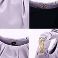 thumbnail image 3 of Soft leather women's underarm bag women's cloud pleated bag, 3 of 5