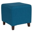 thumbnail image 4 of Flash Furniture Ascalon Upholstered Ottoman Pouf in Green Fabric, 4 of 11