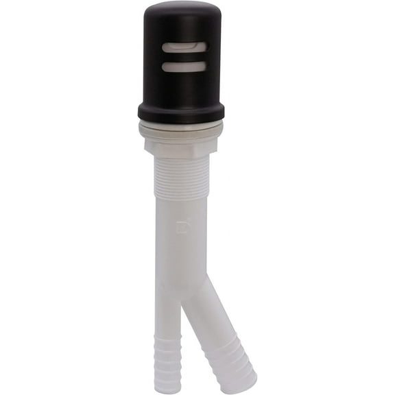 Westbrass Air Gap Kit with Skirted Brass Cap, Oil Rubbed Bronze, D200-1-12