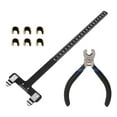 thumbnail image 3 of Archery Bow String Points Nock Pliers Set, Archery Bow String Nocking Points Set Bow String Nocking Points Pliers Set T Ruler Nocking Buckle Pliers Kit Archery Bow String Tool Arch, 3 of 7