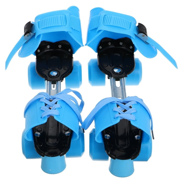 1 Paire de Patins à Roulettes pour Enfants Chaussures de Patinage Ajustables pour Enfants Chaussures de Patinage Simples Ajustables Patins à Roulettes
