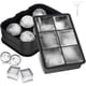 thumbnail image 1 of Ice Cube Mold, 2 Pieces Large Silicone Ice Cube Mold With Lid Ice Cube, 1 Square, 1 of 5