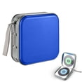 thumbnail image 1 of Dsseng 40 Capacity CD/DVD Case  CD DVD Storage Holder  CD Carry Case for Car Home Travel, 1 of 5