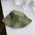 thumbnail image 3 of CoCopeaunts Summer Bucket Hats Fashion All-Match Solid Color Thin Men Fisherman Hat Simple Trend Women Foldable Basin Hat, 3 of 8