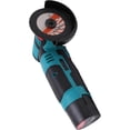 thumbnail image 3 of 12V Brushless Angle Grinder Multifunctional Rechargeable Handheld Polisher Electric Cutting Grinding Tool US Plug AC 100-240V for Metal Wood DIY Projects (US Plug 1 Battery), 3 of 9