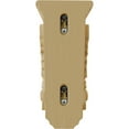 thumbnail image 4 of Ekena Millwork 4 1/2"W x 5"D x 10"H Medium Grape Corbel, Alder, 4 of 4