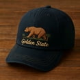 thumbnail image 2 of Navy Style Baseball Cap, Embroidered Printed Design Unisex Adjustable Hat for Daily Wear, Outdoor Sports and Fashion, 2 of 7