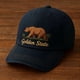 thumbnail image 2 of Gorra de béisbol estilo azul marino, estampada, ajustable, de cierre a presión, informal, urbana, deportiva, para hombres y mujeres, para actividades al aire libre, playa, parque, tela de, 2 of 8