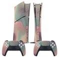 thumbnail image 2 of Soft Pastel Waves Console Skin Bundle for PS5 Pro Slim Disc & Digital / PS4 – Full Wrap + Dual Controller Flair, 2 of 5