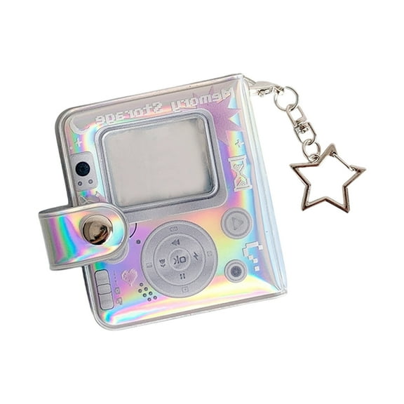 Photocard Binder Album,Minis Photo Album with Keychian 2" Photocard Binder,Minis Photo Card Books Holder for Collecting