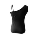 thumbnail image 6 of Kakina CMSX Tank Tops for Women Clearance Women Casual Tanks Sleeveless Buttons Slimming Solid Pullover Vest Blouse Tops Deals, 6 of 7