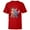 Red, variant on Disney 100 Anniversary Lilo & Stitch D100 Quote ‘Ohana - Short Sleeve T-Shirt for Kids - Customized-Yellow