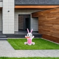 thumbnail image 5 of WEUVEB Inflatable Easter Bunny Decoration in Multi-Color, 190T Polyester, Ideal for Indoor and Outdoor Holiday Party Celebrations, 5 of 8