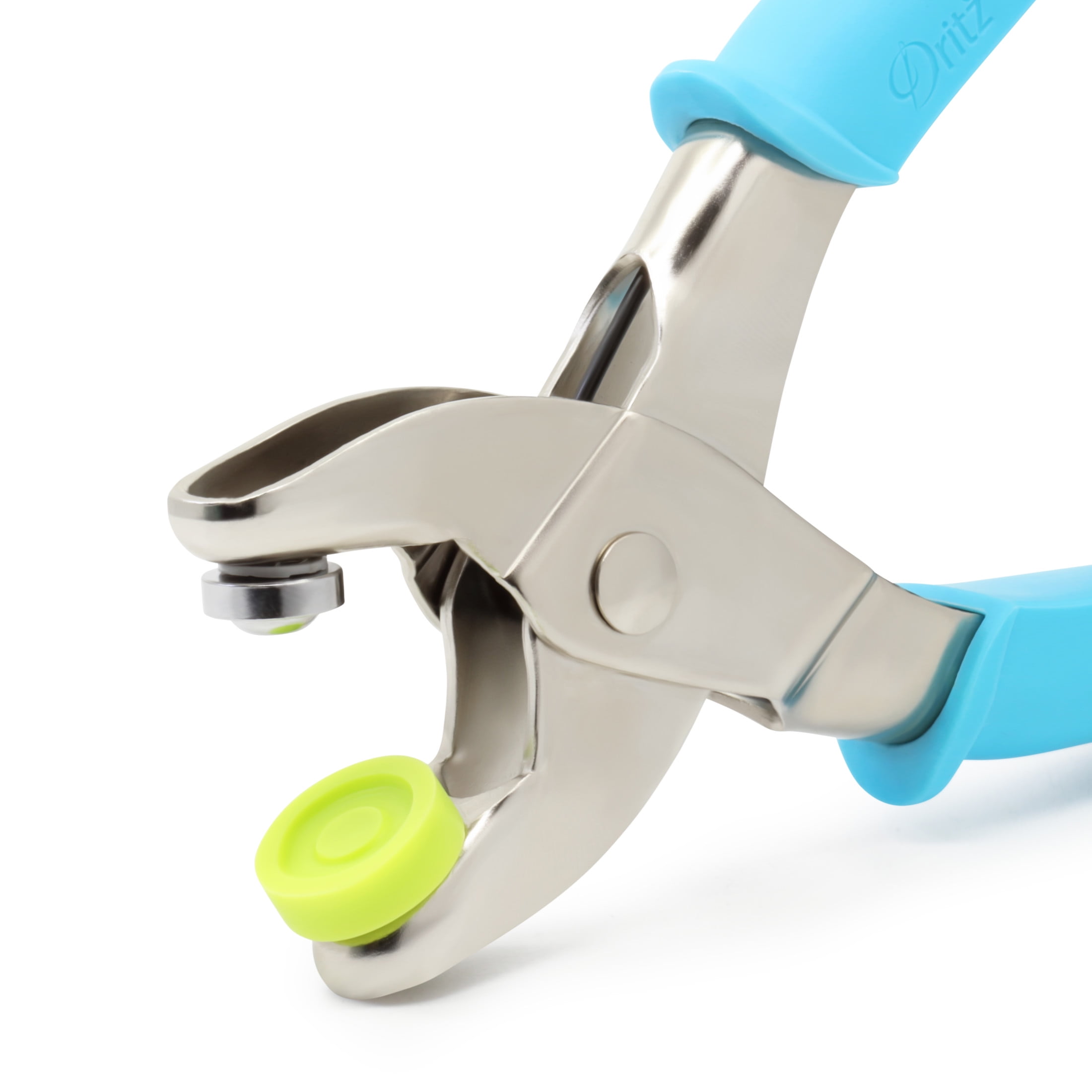 Dritz Eyelet Pliers for 5/32" & 1/4" Eyelets, Turquoise