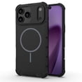 thumbnail image 2 of Case For IPhone 17 Pro [Compatible con la Funda Del Teléfono de Color Sólido con Protección Anticaída de Airbag de Grado Militar MagSafe], Negro, For IPhone 17 Pro, 2 of 7