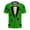 B#Green, variant on St Patricks Day Mens Shirt Round Neck Short Sleeve Tops 3D Print Funny T Shirt Irish Men's Novelty Shirts Casual Summer Tees