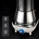 thumbnail image 4 of Cafetera espresso de estufa, cafetera moka de acero inoxidable, cafetera moka hecha a mano, 6 tazas, 9 tazas, 300ML, 450ML, 4 of 7