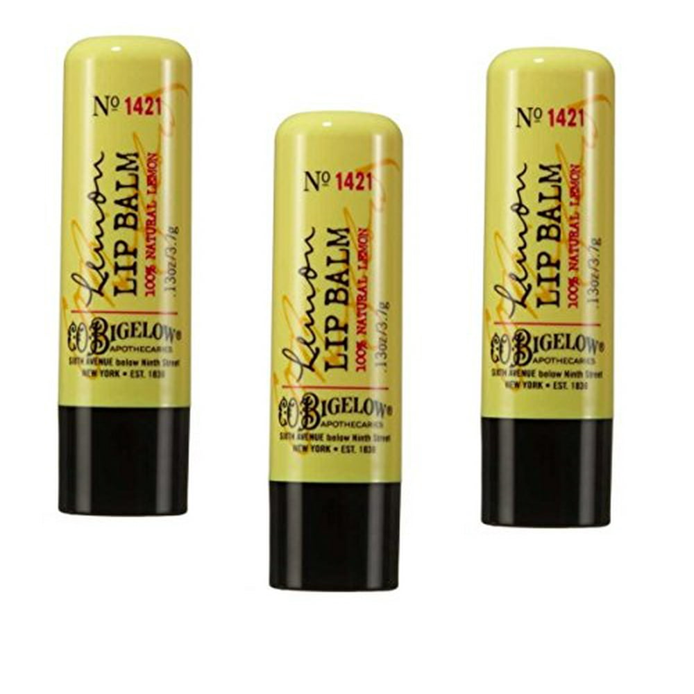 Bath & Body Works Lot of 3 Bath & Body Works C.O. Bigelow Lemon Lip