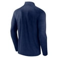 thumbnail image 3 of Men's Profile Navy Boston Red Sox Big & Tall Raglan Quarter-Zip Top, 3 of 3