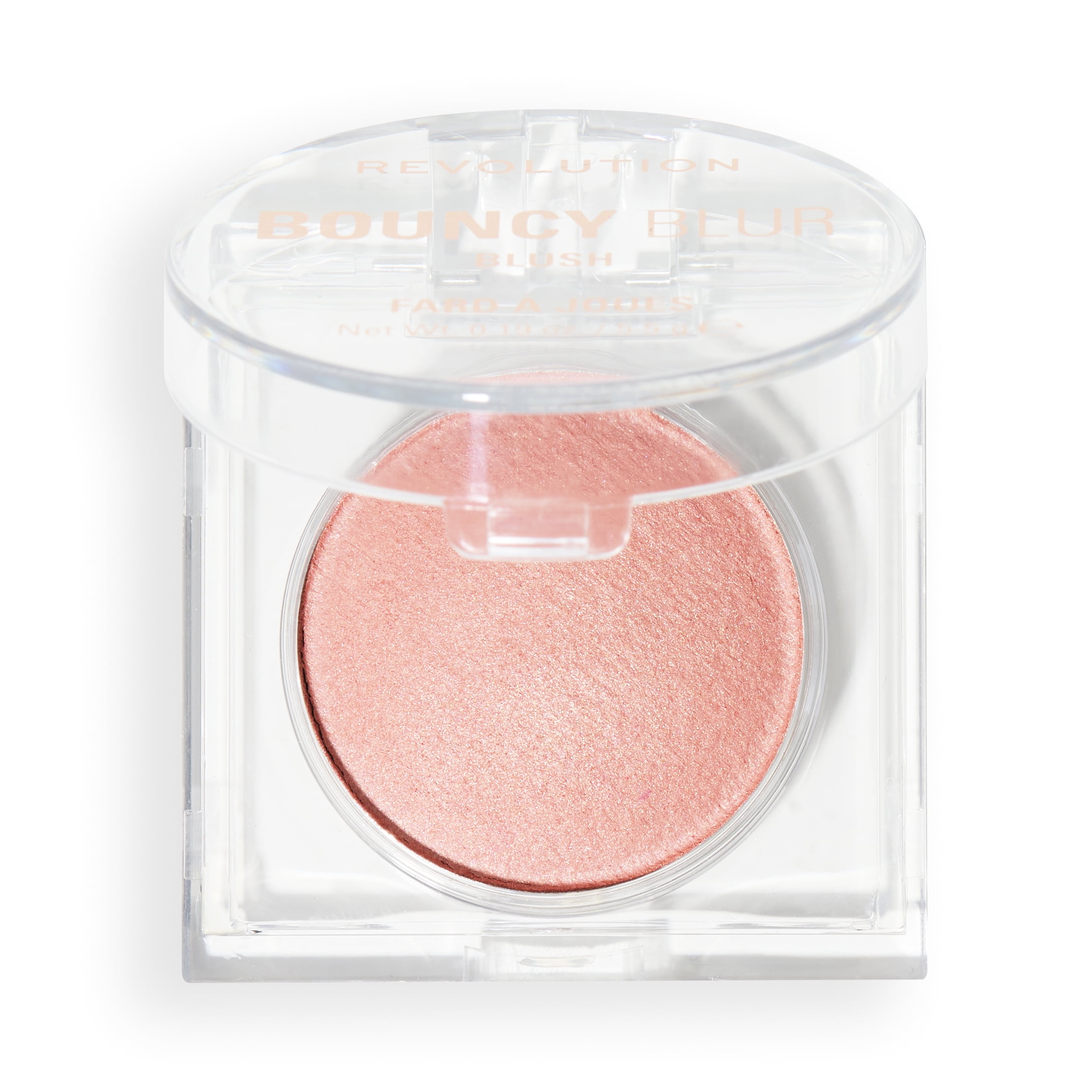 Revolution Beauty Bouncy Blur Blush, Blurring Finish, Buildable, Light As A Cloud, 1 Count, 0.19oz