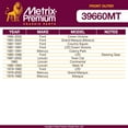 thumbnail image 2 of Metrix Premium Chassis Parts - Front Outer Tie Rod End Fits 92-02 Ford Crown Victoria, 91-02 Grand Marquis, 87-91 Country Squire, 80-83 Lincoln Mark VI, 79-82 Mercury Marquis, ES3495, Made in Europe, 2 of 6