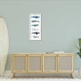 thumbnail image 2 of Stupell Industries Maritime Sea Life Ocean Whales Narwhal Chart Diagram , 13 x 30, Design by MB Cunningham, 2 of 5