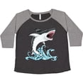 thumbnail image 3 of Inktastic Great White Shark Jumping Women's Plus Size T-Shirt, 3 of 5