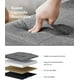 thumbnail image 4 of SONGMICS Banco de Almacenamiento, Baúl, Caja de Almacenamiento, Plegable, Carga de 300 kg, 120 L, 110 x 38 x 38 cm, Gris Oscuro, 4 of 5