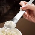 thumbnail image 5 of Stainless Steel Ice Cream Spoon,7.3inch Long Handle Flat Head Spoons, Dessert Spoon for Cake, Coffee Tea Stirring Spoons, Tiny Teaspoon for Ice Cream, Creative Flat Spoon for Dessert, 5 of 7