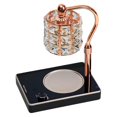 thumbnail image 1 of eléctrica, calentador de fusión, lámpara de aromaterapia creativa, lámpara de cera de fusión, vela, , vela de fusión, lámpara de Dorado B Baoblaze lámpara calentador de velas, 1 of 8