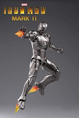 ZT 10th Anniversary 7 Inches Deluxe Collector Iron Man MK2 Action Figures