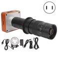 thumbnail image 1 of Microscope Camera, RGB Aluminum Alloy Easy Operation Digital Microscope, Digital Zoom Jewelry Accuracy Machinery For Microelectronics Printing US Plug, 1 of 8