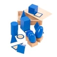 thumbnail image 1 of 3D Shapes Geometric Solids Wooden Montessori Geometry Set Toys Math Games Toys Blocks Kids Preschool Learning Toys Gifts heqiyong LED, 1 of 2