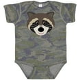 thumbnail image 3 of Inktastic Raccoon Animal Face Boys or Girls Baby Bodysuit, 3 of 5