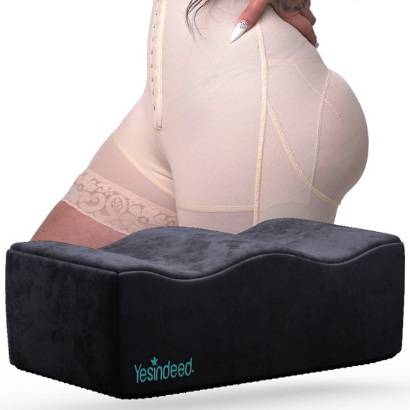Yesindeed Coussin Rehausseur Brésilien – Approuvé par le Dr pour Siège de Récupération Post-Chirurgical – Coussin en Mousse BBL
