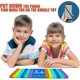 thumbnail image 4 of Big Pop Game It Rainbow Fidget Toys, tablero de ajedrez, bloques antiestrés, juguete sensorial de burbujas de silicona, regalo para niños, adolescentes y adultos, alivio del estrés (rosa), 4 of 5