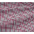thumbnail image 5 of oneOone Viscose Jersey Fabric Madras Check Fabric Prints By Yard 60 Inch Wide, 5 of 5