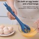 thumbnail image 4 of Pinzas para batir huevos, 3 en 1, para cocinar, mezclar y asar. Diseño ergonómico., 4 of 8