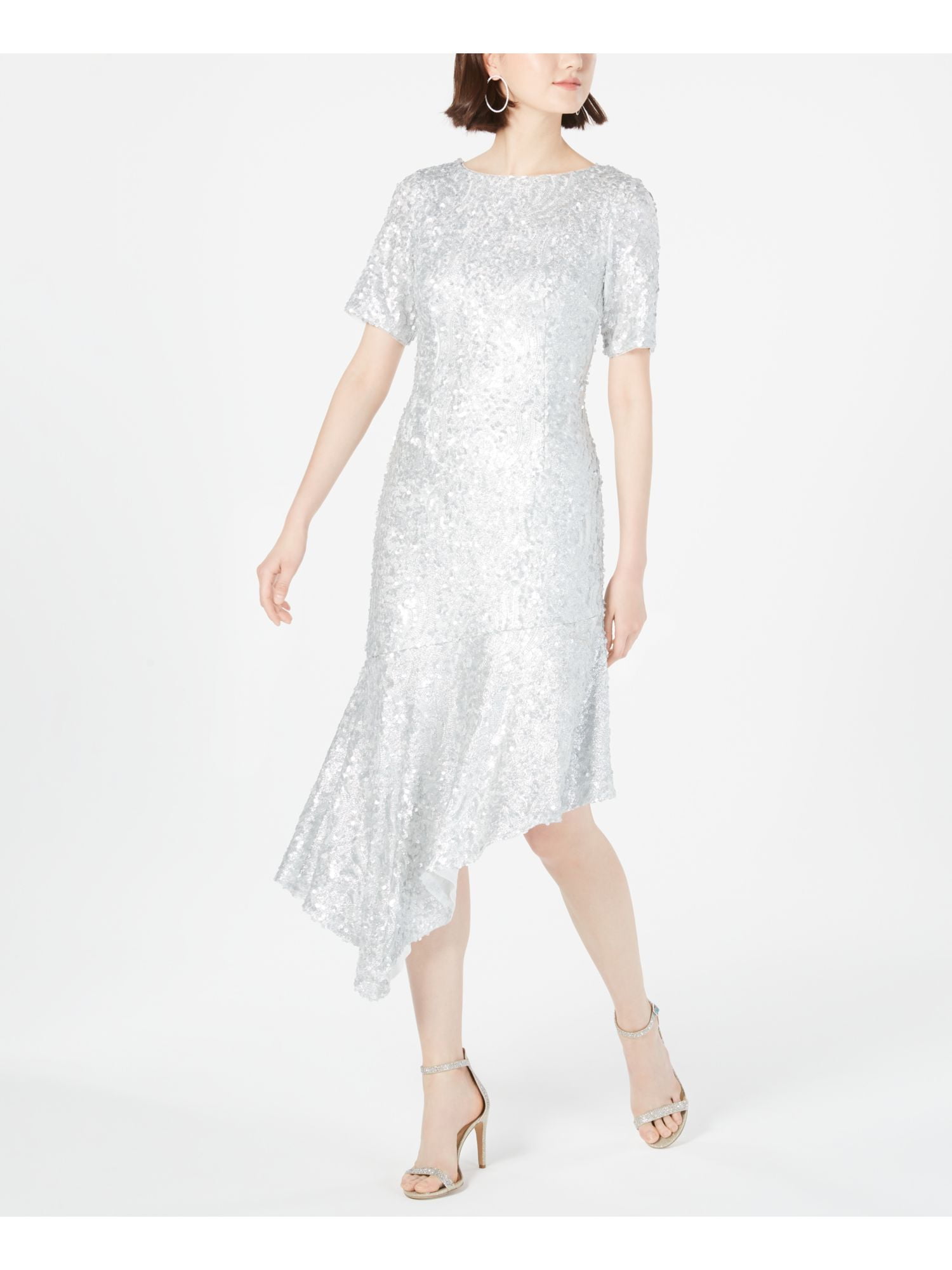 Adrianna Papell Sequin Mini Dress