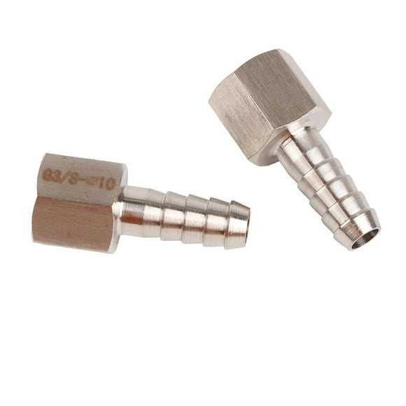 Conector hembra BSPP, 2 piezas 3/8 pulgadas BSPP hembra rosca hembra conector rápido de acero inoxidable diseño revolucionario