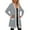 Grey, variant on TIANZEN Casual Button Down Cardigan Long Sleeve Lightweight Knit Sweater Outerwear Comfortable Open Front Tops for Women Ladies Cardigan Sweaters with Pockets Cardigan Sweaters for Women with Pockets