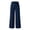 Blue, variant on Cmfcve Women's Wide Leg Cotton Linen Pants High Waist Straight Leg Dress Pants 2026 Casual Business Trousers with Pockets S-2XL
