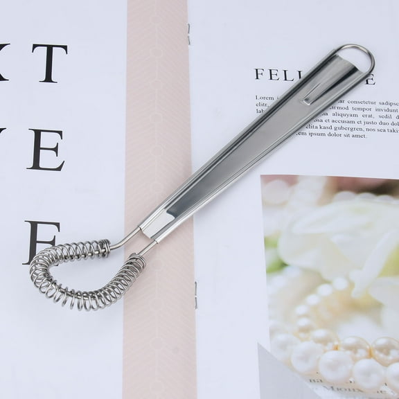 HONMEET 2-Pack Stainless Steel Manual Handheld Beater Mixer for Kitchen Baking Cooking Tools